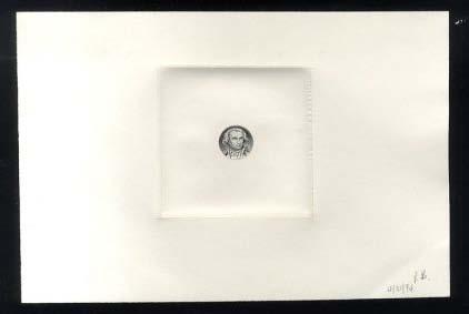 Lot 527 Test Stamp, 1960, dummy coils, blank Between Sides", complete roll of 500, o.g.