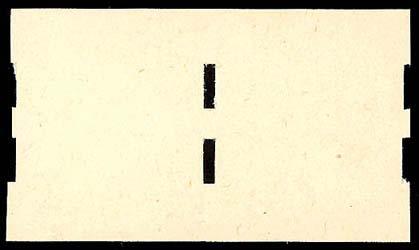 Lot 1636 1906 Shermack Type III Blank Test Pair, o.g., never hinged, Very Fine, listed but unpriced in Scott. Photo. Scott No. TD46 Estimate $200.00 - $300.