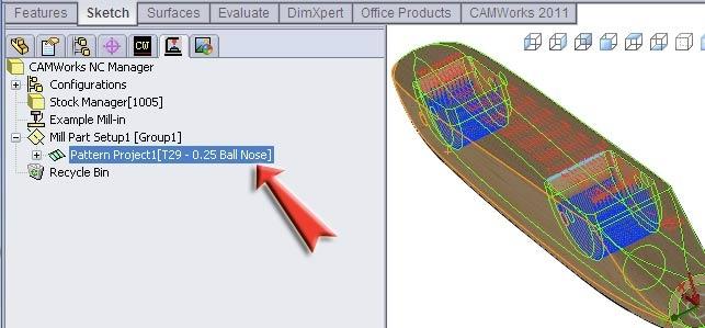 II.22.. After select Finish, CAMWorks will display the above warning. Select Yes and it will regenerate your toolpaths.