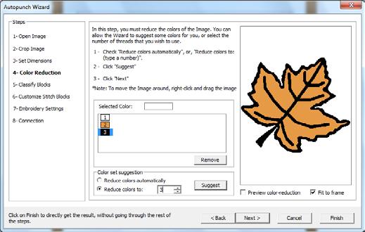 Step One: Select Image Locate the Leaf image and select OK.