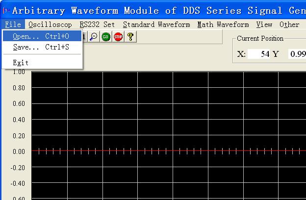 CREATING AND EDITING WAVEFORMS Create waveforms by loading waveform data from a text file or by using the graphical tools of this Software.