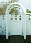 They add the crowning touch to any of our custom fences and your home.