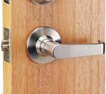 Latch UL Latch standard for both deadbolt and handle. 3hrs fire rated. UL Upper deadbolt: 2-3/8 and 2-3/4 adjustable (9092UL). LISTED Bolt: Solid brass 1/2 throw with hardened steel rod insert.