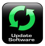 Software button opens the software update