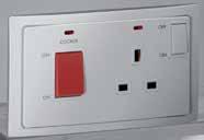 ON OFF ON OFF Mallia TM push-buttons, dimmers, automatic switches and other lighting functions - customisable colours NEW 2 830 84 2 834 90 2 832 81 2 812 75 Plate selection charts p.