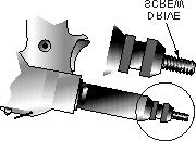 Countersunk Head: One that is designed to be flush with the surface after installation.