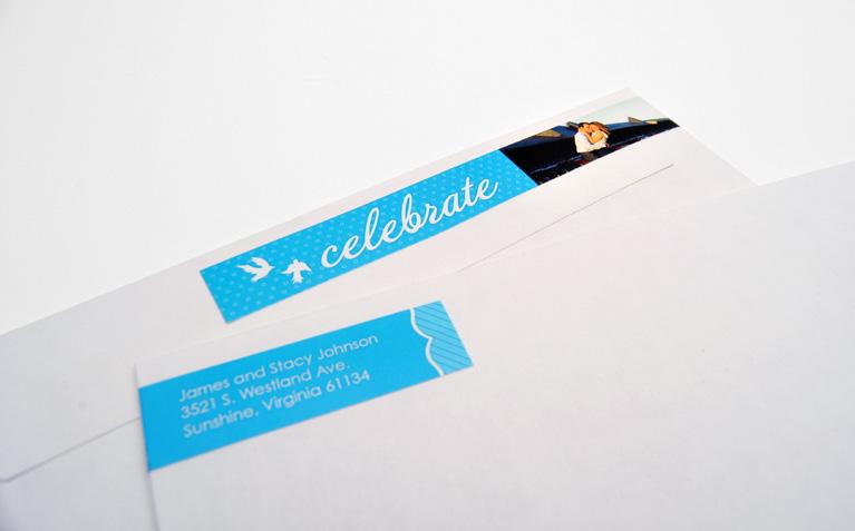 Address Labels Add this matching, must-have product to make the tedious task of addressing holiday cards