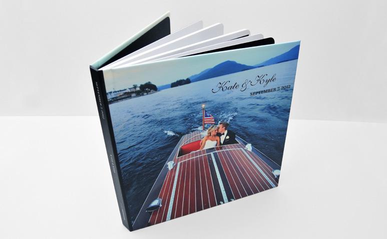 Wrap with one of our many colorful cover options, and you have a custom-made coffee table book. Sizes include 8x10, 10x8, 12.