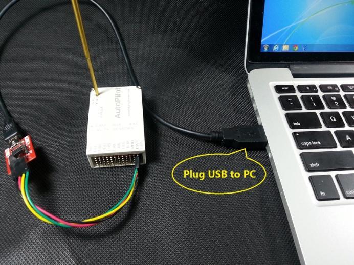 If LEDs of the AP flash when you plug USB to the computer that means maybe you