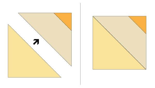 Attach both pieces as explained in Diagram 4 and set aside.