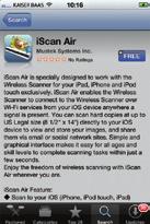 You need to download and install iscan Air App from Internet to your device before use.