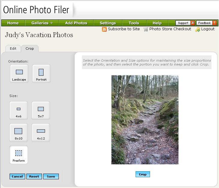 When you open the folder, you can select to upload all photos or select the checkboxes of the photos you want to upload.