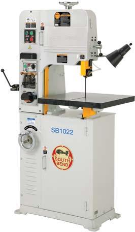 14" VERtical metal-cutting bandsaws In the time-honored tradition of South