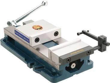 bearing system Flame hardened vise bed and jaws 8200 lbs.
