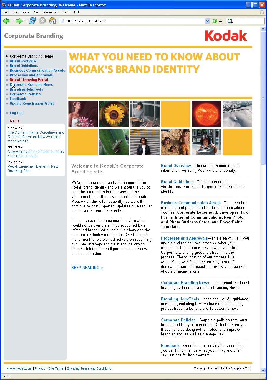 review and approvals APPROVAL PROCESS 2.1 Please visit http://branding.kodak.com for the Kodak licensing approval process.