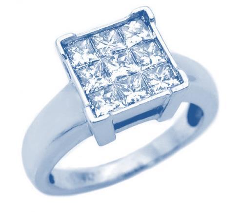 Features, advantages & benefits (FAB s) Invisible Setting When showing a diamond piece to the customer, present FAB s using positive language.