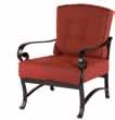 #W3857 Lounge Chair Swivel Rocker 29 34 34 17 24 #W38257