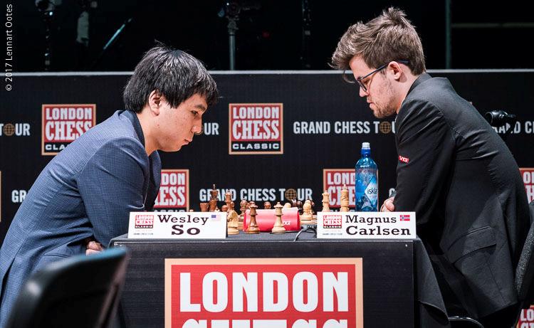 Levon Aronian vs Maxime Vachier-Lagrave looked good for the Frenchman but he couldn t land the coup de grâce (photo Lennart Ootes) We witnessed our first Magnus grind of the tournament as the world