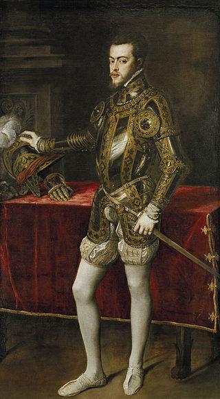 Phillip the II of Spain Titian Tiziano
