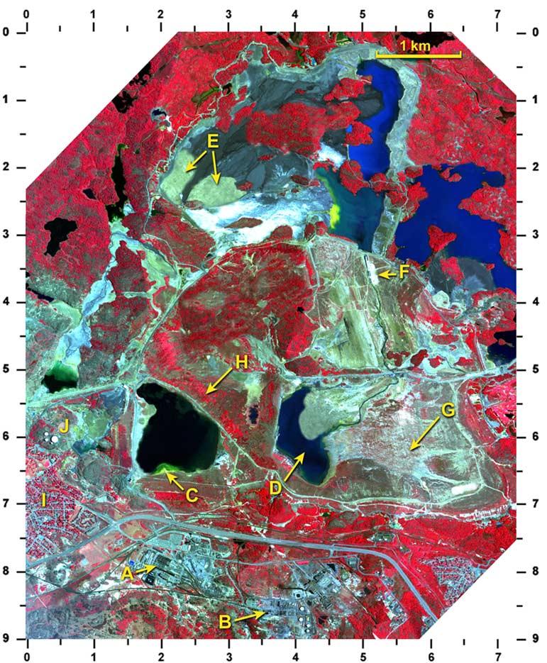 Remote Sensing Image of a Mine http://www.ccrs.nrcan.gc.