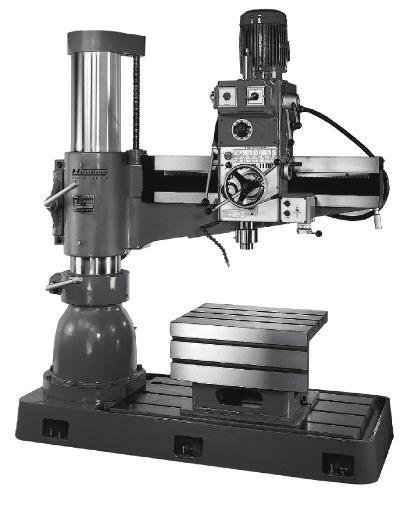 Radial drilling machine art.no. 30112 HU 3040 x 1100 Topline Motor Power 2.