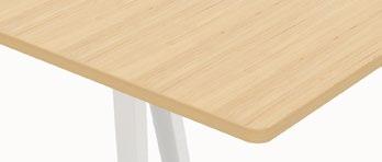 soft light Melamine resin-coated table top, 3 mm ABS edge, Thickness: 25 mm Table top in