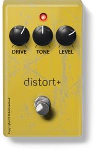 The tone you will get out of this distortion pedal is very juicy, full of enhanced top mid frequencies.