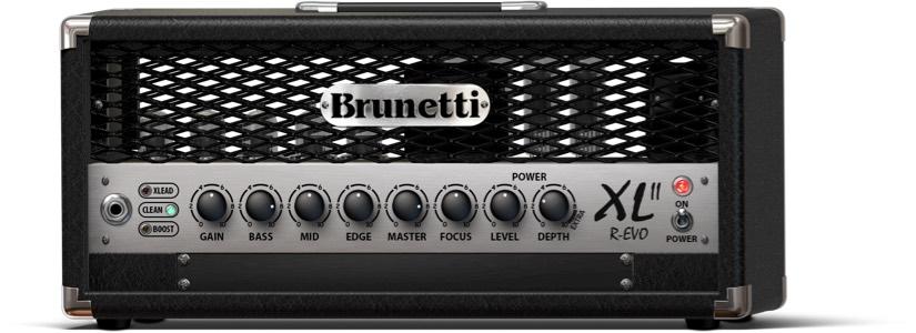 AMPLIFIERS Brunetti R-Evo CLEAN This module is Overloud s authorized model of the Brunetti REvo amplifier. This is the first channel of a beautifully voiced Italian boutique amp.