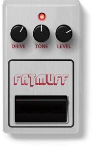 EFFECTS FatMuff The FatMuff is modeled after a classic distortion pedal rich in mid frequencies and enhanced harmonics.