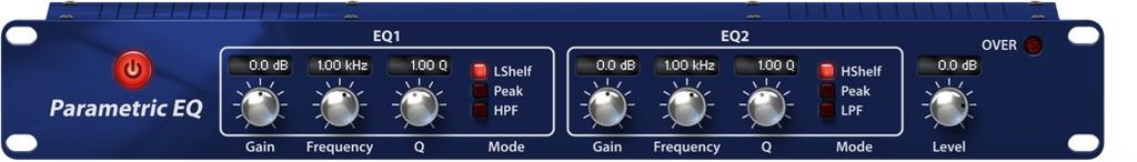 It offers seven adjustable frequencies without the complexity of certain studio rack mount equalizers. Each frequency can be boosted or cut by 15dB.