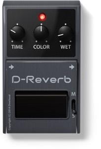 The effect offers a Spring section which allows you to set the length and tension of the modeled spring which in turn affects the type of reverb you here.