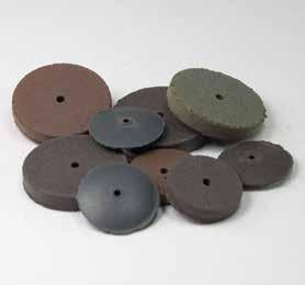 Cratex Rubberized Abrasives Cratex Small Wheels Cratex Rubberized Abrasives are made with oil-resistant chemical rubber.