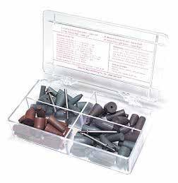 Cratex Rubberized Abrasives Kits Cratex Polishing Kit #232 22 Assorted Pieces & 2 Mandrels 203379 This kit contains a comprehensive assortment of Cratex items especially selected for automotive,