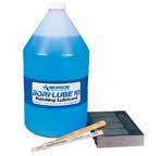 Accessories BORI-LUBE 10 Polishing Lubricant L10G BORI-LUBE 10 is formulated for mold polishing to clean, lubricate and prevent stone loading.