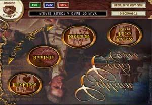 Captain Cook's Casino http://www.captaincookscasino.com/ Positive Captain Cooks Casino offers more than 40 games including more than 20 slot machines, and 8 video poker variations.
