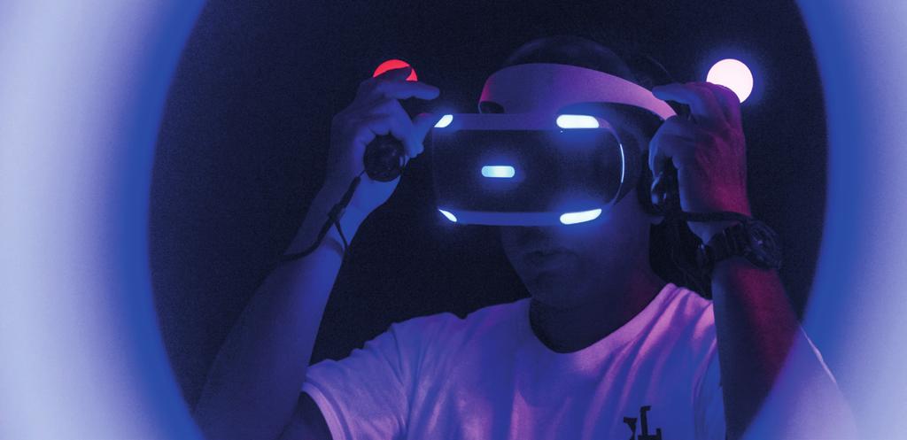 THE THEORY» VR DEVICES WILL SOON TAKE ESPORTS TO A NEW LEVEL OF INTERACTIVITY«Virtual reality is a hot topic within the games, sports and entertainment industries, with various companies developing