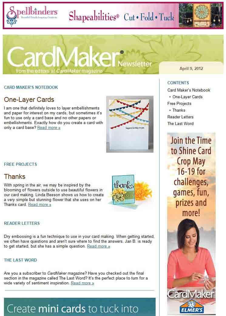 Online www.cardmakermagazine.