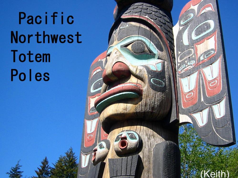 B. Background: According to Keri Dearborn, author of Totem Poles, 19th century Tlingit, Haida, Kwakiutl, Tsimshian, and Gitksan peoples of the Pacific Northwest (primarily Alaska and British