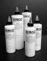 Mediums & Varnishes Acrylic Mediums & Varnishes (Continued) Acrylic Polymer Mediums GOLDEN GAC (short for Golden Artist Colors) Specialty Acrylic Polymers are based on 100% acrylic polymer emulsions.