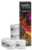 Mediums & Varnishes Gloss Super Heavy Gel Add to acrylic colors for sculptural, high-peak consistency, very low shrinkage when dry. Dries clear to transparent, depending upon thickness.