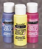 Craft Colors & Mediums DecoArt (cont'd) 2 oz. Crafter's Acrylic All-purpose paint designed especially for today s crafter; non-toxic; 2 oz.