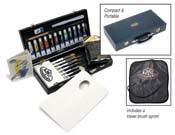 Acrylic Color Sets Royal & Langnickel COLORS & MEDIUMS Wooden Box Acrylic Set This set comes packaged in a compact and portable wooden case emblazoned with