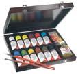 Artists Sketching Oil Intro Set This set includes six 37ml tubes of Gamblin's ASO oil colors, Gessobord, palette knife, paintbrush, palette for color mixing, Navigating Color Space DVD, and Color