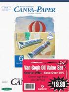 Oil Color Sets Royal Talens BRUSHES & BRUSH CARE AIRBRUSHES & CANVAS & PAPER & PADS ART COLOR & MEDIUMS Van Gogh Oil Gift Set 40ml Tubes. CN 02820508 8pc.
