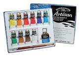 25 Artists Oil Winsor Set Contains nine 2ml tubes of Artists Oil Colors, one 37ml tube of Titanium