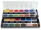 95 CH 720862 24-Color W/C Set, Opaque 27.85 CH 721019 6-Color Pocket-Paint-Box, Opaque 11.15 CH 721886 12-Color W/C Set, Transparent 30.
