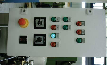 PLC controller for release check, clamping check, system control. Outputs and inputs for the CNC control of the machine. And much more! Symbol photo Talk to us.