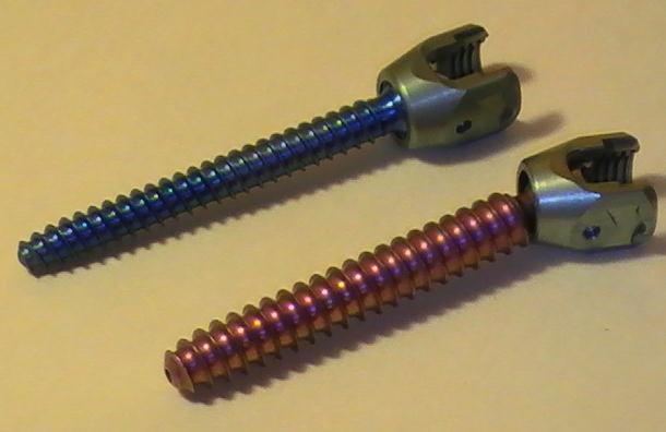 rods Made from titanium