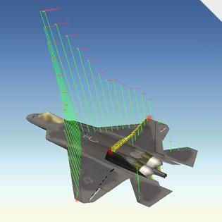 Simulations: Hard-Core vs. Casual Screen shot from X-Plane, showing lift and drag vectors calculated in real time.
