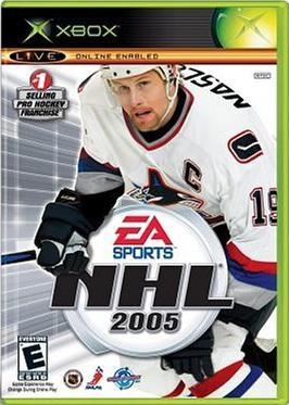 Sports Games: Licenses Box art from NHL 2005.